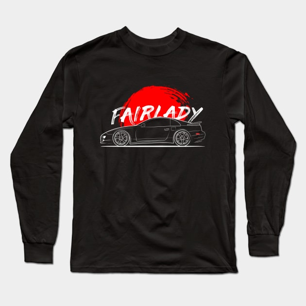 JDM Fairlady Long Sleeve T-Shirt by turboosted